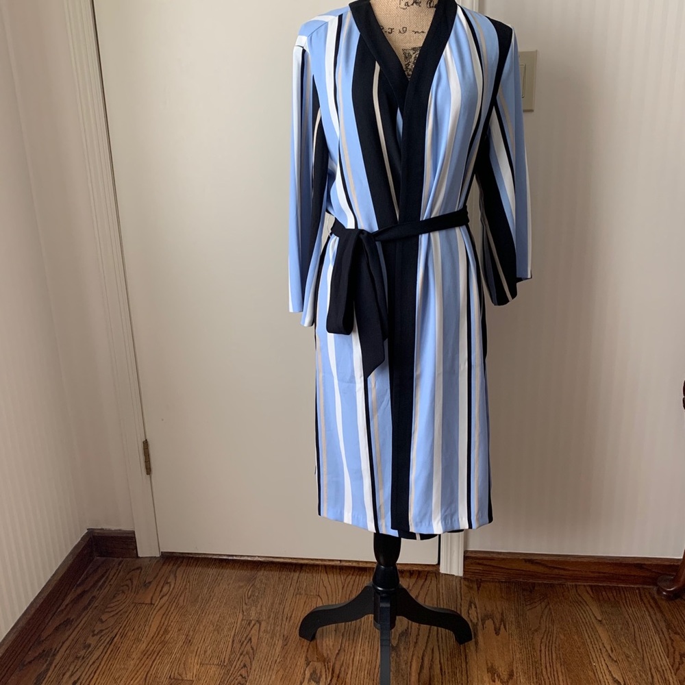 NWT Bar III multi stripe tunic kimono top